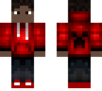 red hoodie boy