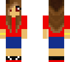 red teenage girl