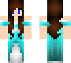 teal prom queen