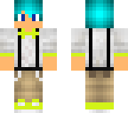 blue haired nerd