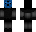 blue mask