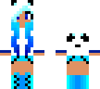 blue panda