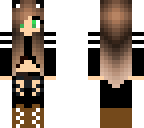 crop top girl skin