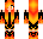 fire wolf or cat girl