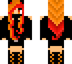 flame ninja girl