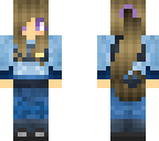 girl cop with long hair