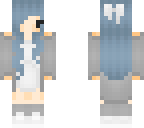 grayish blue chibi