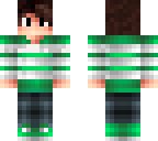 mint green boy with no hat