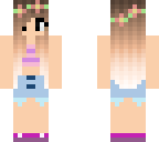 ombre flower crown
