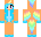 orange unicorn onesie