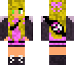 pink and blonde aphmau skin