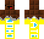 plain bright yellow wrapped derpy milk chocolate