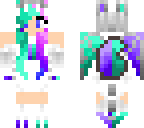 purple and green dragon tail version