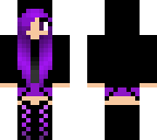 purple hair