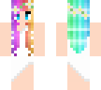 rainbow flower girl