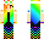 rainbow girl
