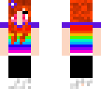rainbow girl
