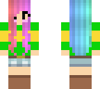rainbow haired chara 