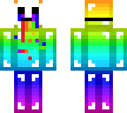 rainbow squashed