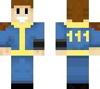vault boy with brown hair