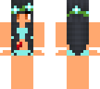 aphmau in a bikini with a scar