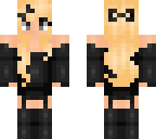 black dressed girl
