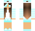 blue cute tomboy