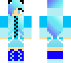 blue girl