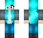 blue hair calyn