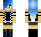 blue headphones