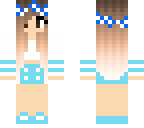 blue highschool girl