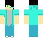 blue man