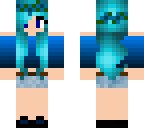 dark blue girl