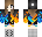 flame girl edit