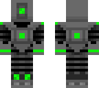 green robot