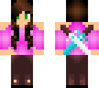 gwen default minecraft girl