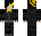 human nightmare with golden flame