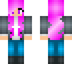 pink haired ely