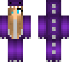 purple dino costume