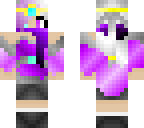purple elf  girl