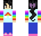 rainbow girl