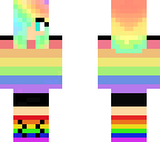 rainbow girl