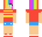 rainbow hair