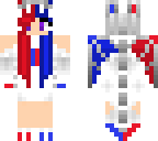 red and blue dragon