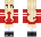 red sweater girl