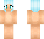 short light blue hair base