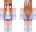 white dressed girl