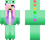 a dino onesie edit