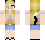 blonde cat girl