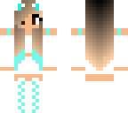 blue and white girl